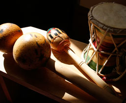 chakra dancing instruments photo
